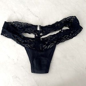 Gilly Hicks Blue Thong